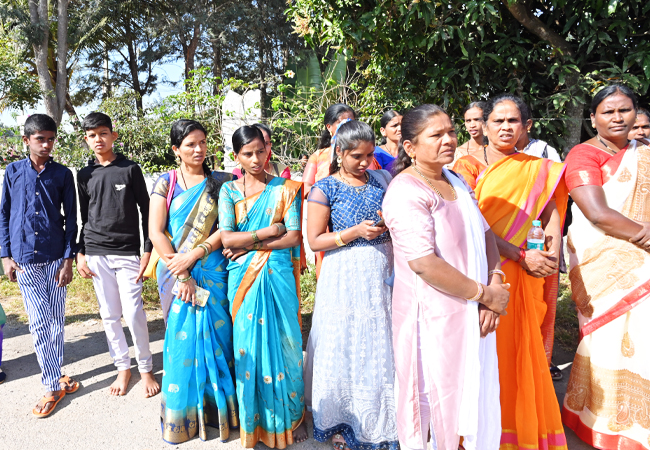 Grace Ministry organises Free Blood Donation and Medical camps with OrbSky Hospital in Bangalore with the inauguration of the Mega prayer centre at Budigere.  Hundreds benefited from free blood donation and medical tests. 